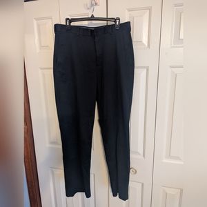 Men's Haggar Black No Iron Khaki